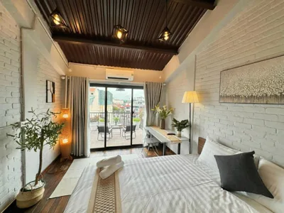 Ein-Zimmer-Apartment — The Little Hanoi - Duplex - Old Quater - Street View